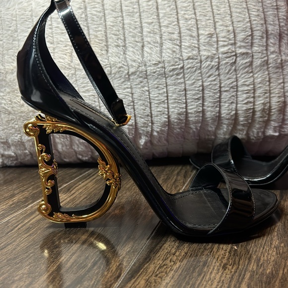 COPY - Dolce Gabbana Baroque Heels 39.5 - Picture 3 of 8